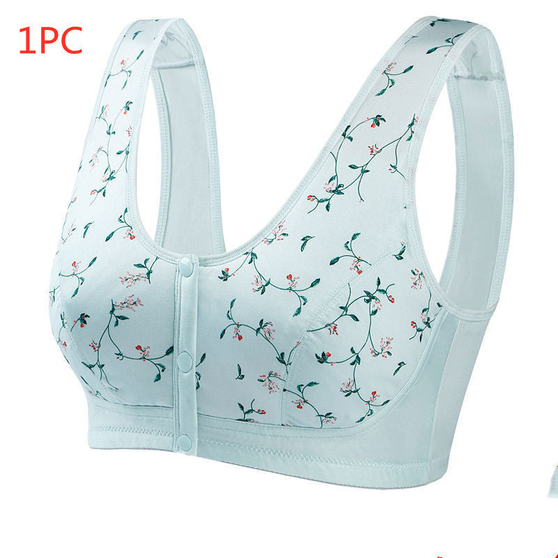Bra Without Steel Ring Front Button Vest