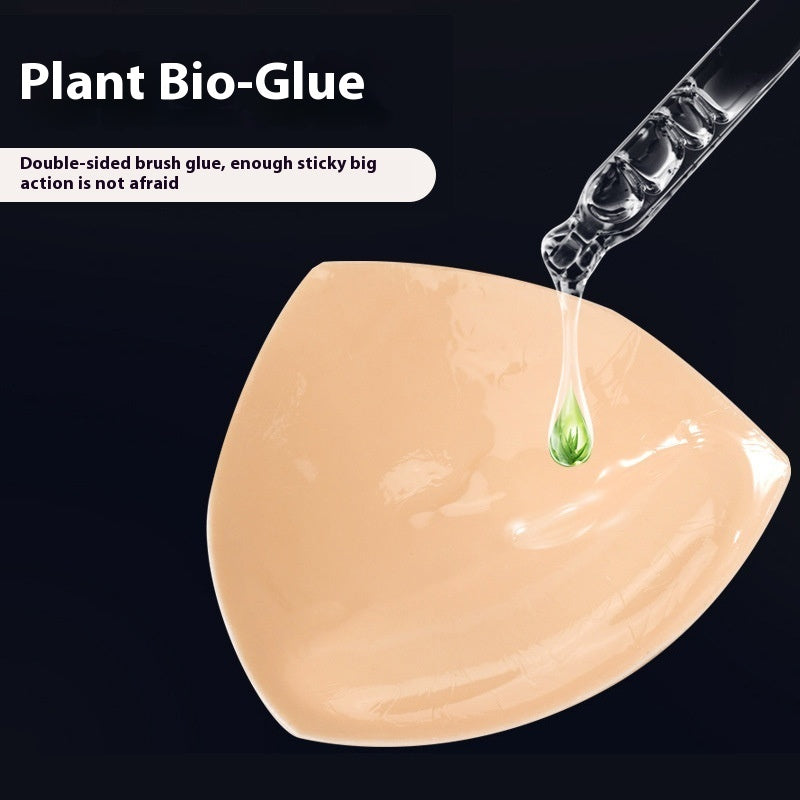 Thick Push Up Double-sided Triangle Silicone Lifting Chest Paste