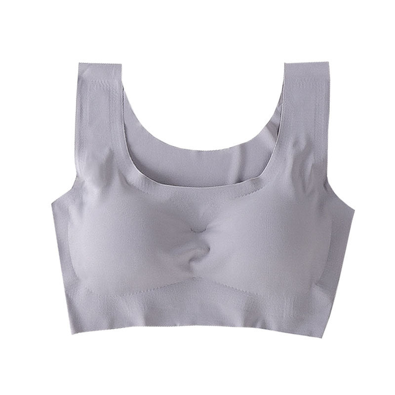 No Trace Adhesive Bra Gathered No Steel Ring Sports Vest Female