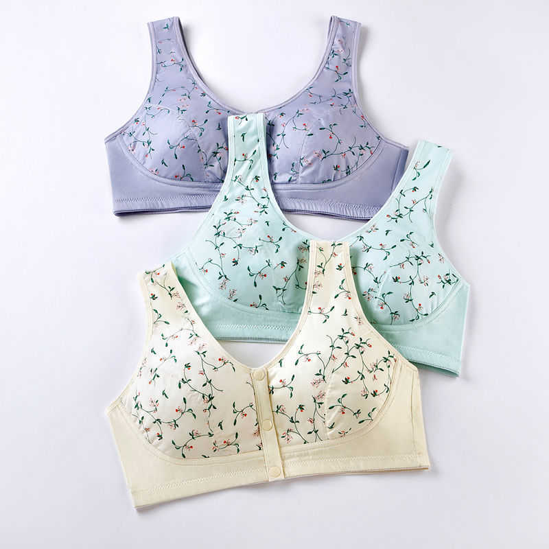 Bra Without Steel Ring Front Button Vest