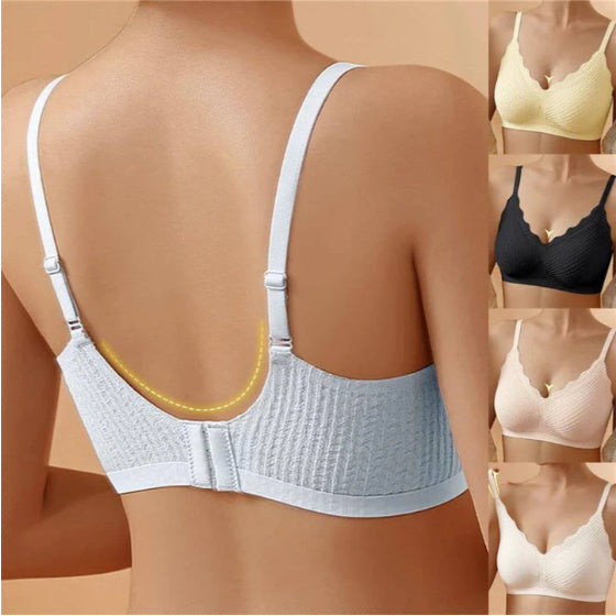 Bubble Lace Strap Latex One-piece Seamless Underwear For Women