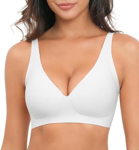 No Steel Ring Gathering Bra Seamless