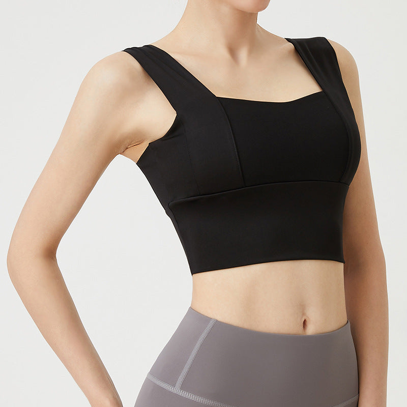 Gather Together For Shaping Exercise Yoga Fitness Broad Shoulder Bra