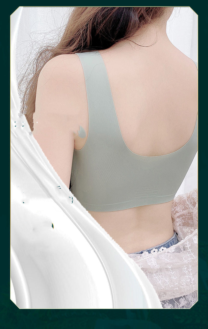 Non-Marking Underwear Female Angel Wings No Steel Ring Gather Bra