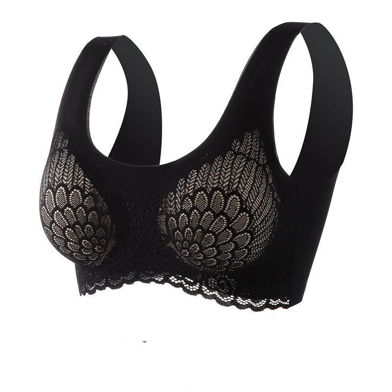 Non-Marking Underwear Female Angel Wings No Steel Ring Gather Bra