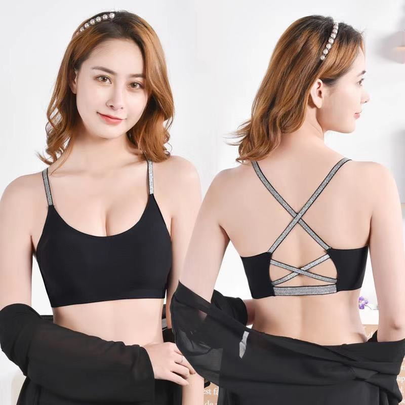 Breathable bra without steel ring