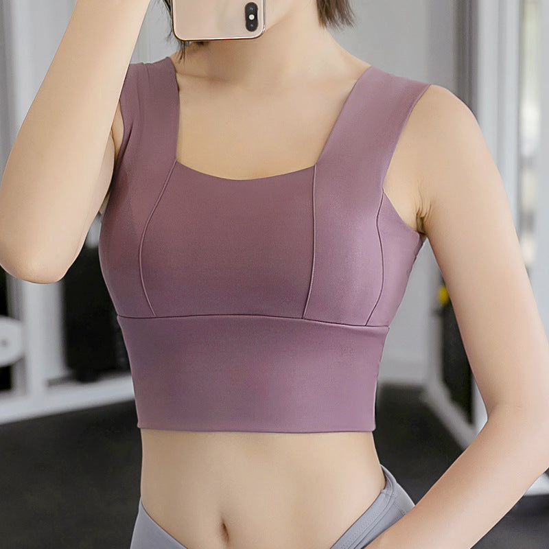 Gather Together For Shaping Exercise Yoga Fitness Broad Shoulder Bra