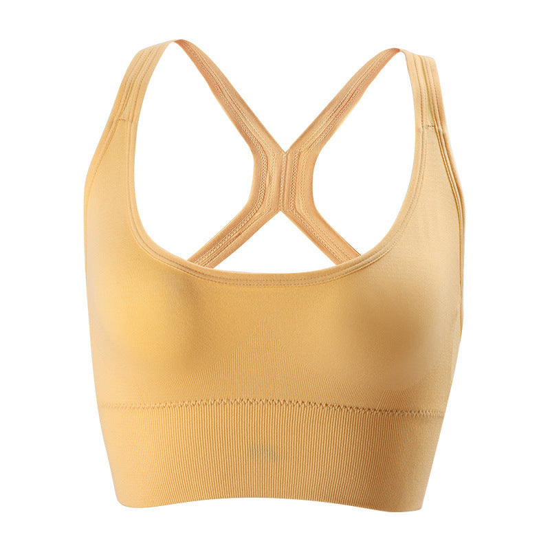 Women's Beauty Back Bra Without Steel Ring Yoga Tube Top Vest
