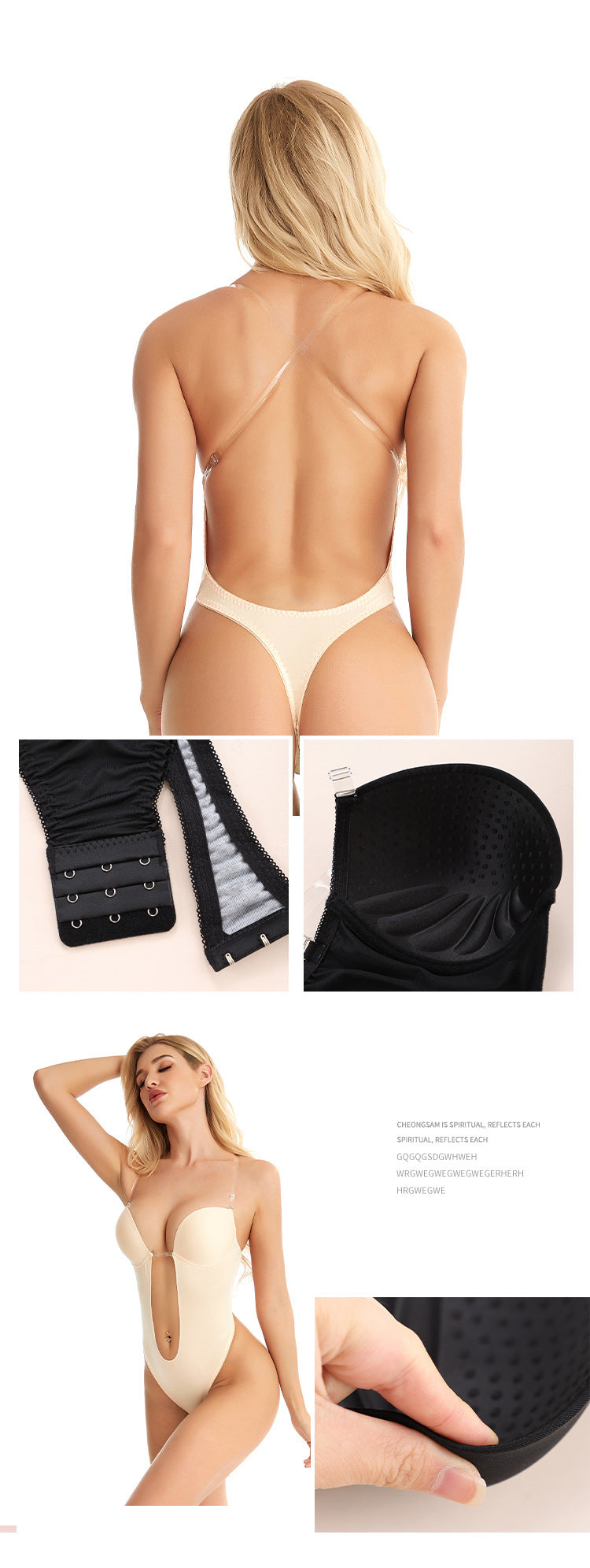 Comfortable And  One-piece Underwear Bra