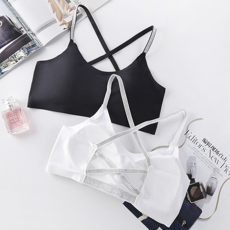 Breathable bra without steel ring