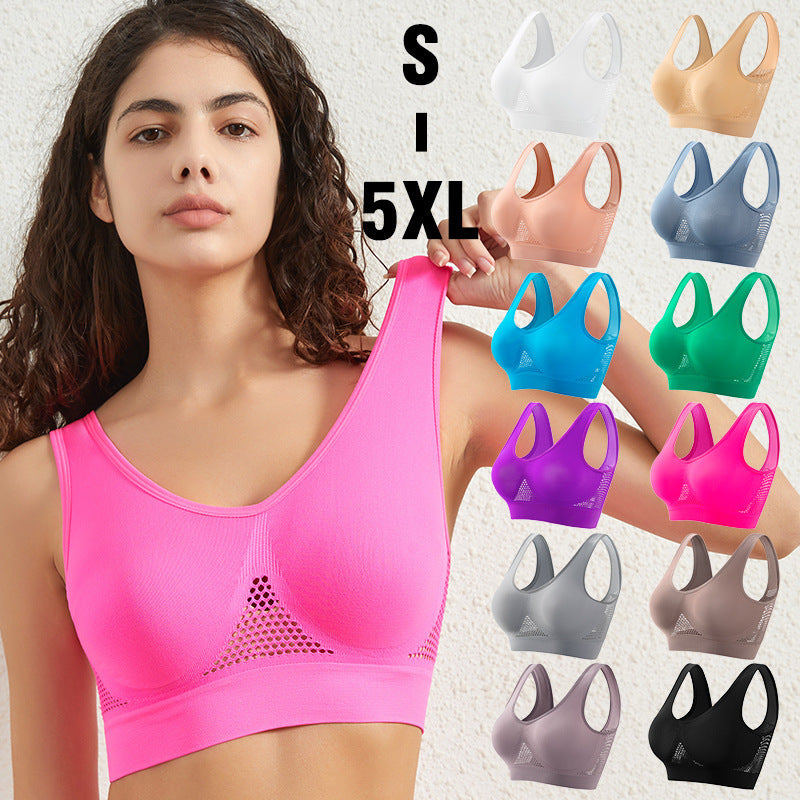 Non-underwire Breathable Sports Bra