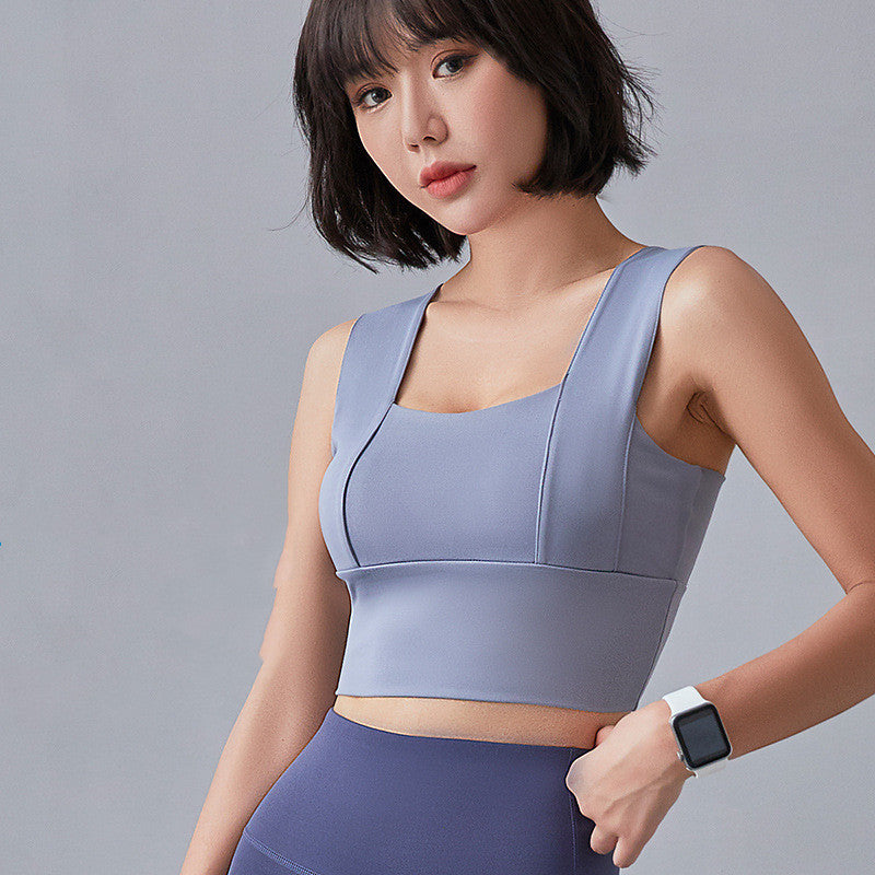 Gather Together For Shaping Exercise Yoga Fitness Broad Shoulder Bra
