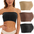 Plus Size Women's Seamless Bandeau Bra