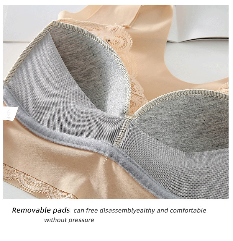 Push Up Bra Without Rims And Anti-sagging Breasts