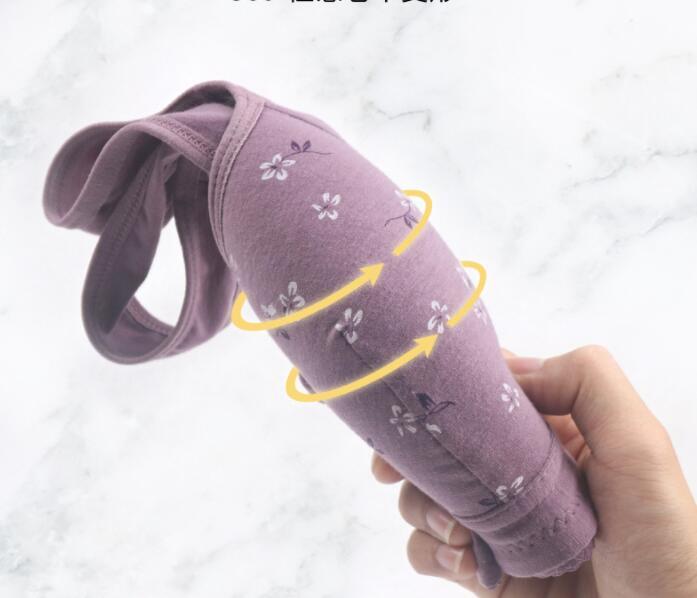 Women's Printed Unwired Shape Front Button-Up Tank Top Bra