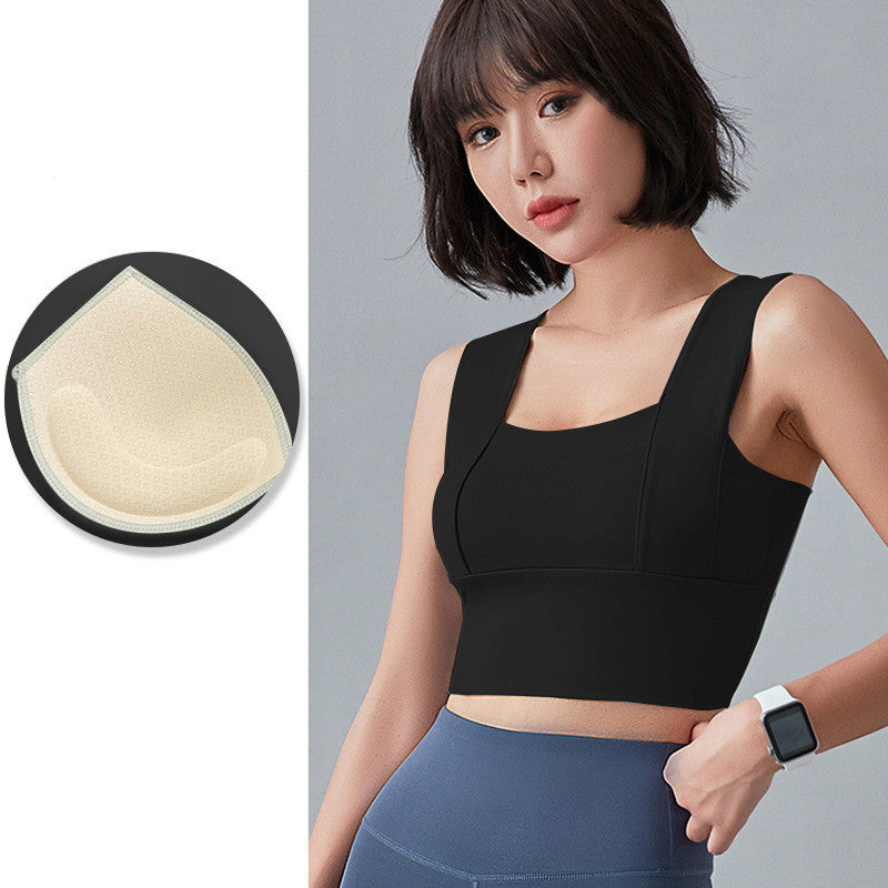 Gather Together For Shaping Exercise Yoga Fitness Broad Shoulder Bra