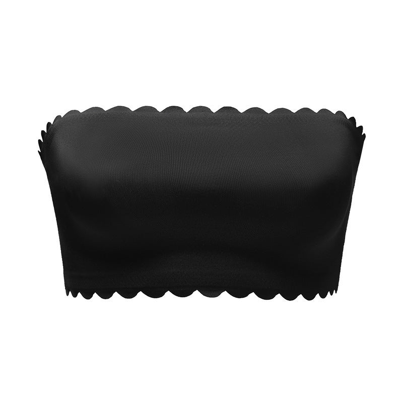 Underwear Tube Top Women's Big Chest Small Seamless Bras