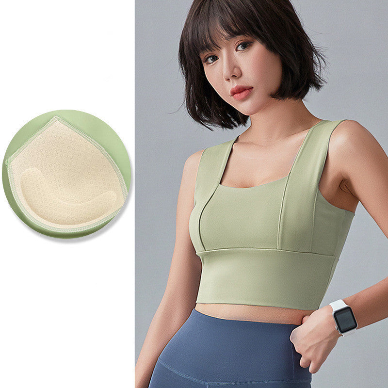 Gather Together For Shaping Exercise Yoga Fitness Broad Shoulder Bra