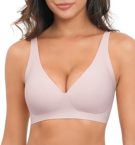 No Steel Ring Gathering Bra Seamless