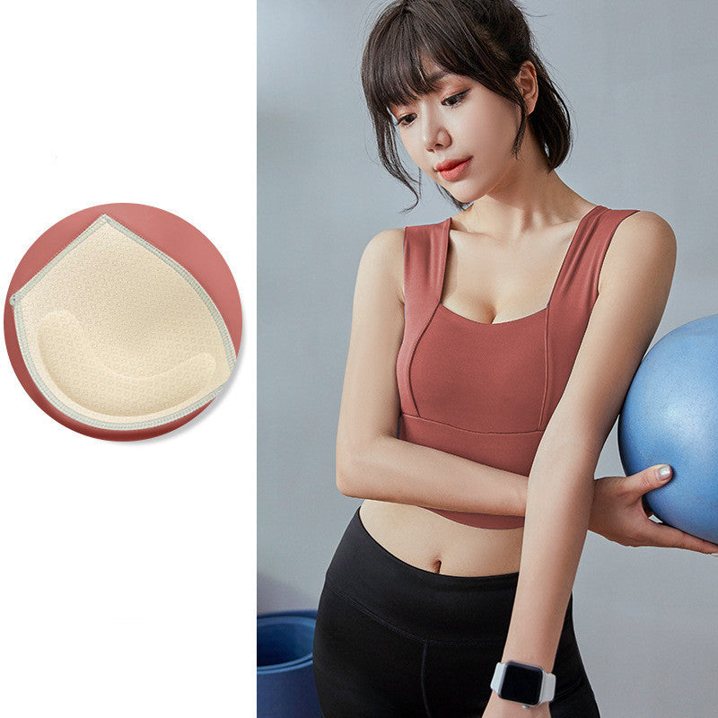 Gather Together For Shaping Exercise Yoga Fitness Broad Shoulder Bra