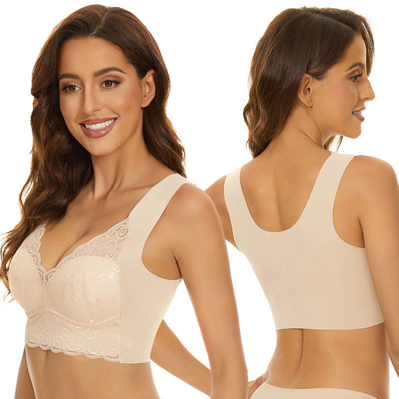 Push Up Bra Without Rims And Anti-sagging Breasts