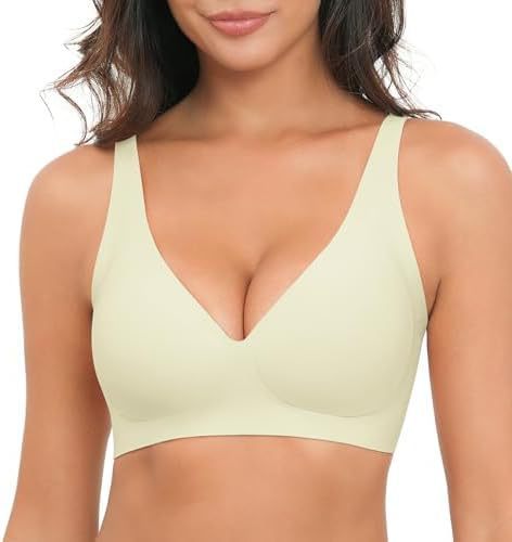 No Steel Ring Gathering Bra Seamless